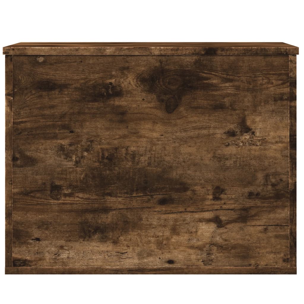 Vidaxl Chest, Smoked Oak, 60X42X46 Cm, Wood-Based Material
