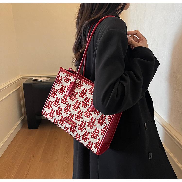 Wedding Bag Large-capacity Bag Women Can Usually Use Red Envelopes To Carry Red Wedding Special Women's Bags Bridal Bags