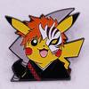 Pokemon & Bleach Crossover Anime Brooch Badge - Gift Accessory