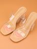 Silicone forefoot pad ladies sandal anti-skid pad anti-pain thickened half a yard pad high heels insole forefoot pad