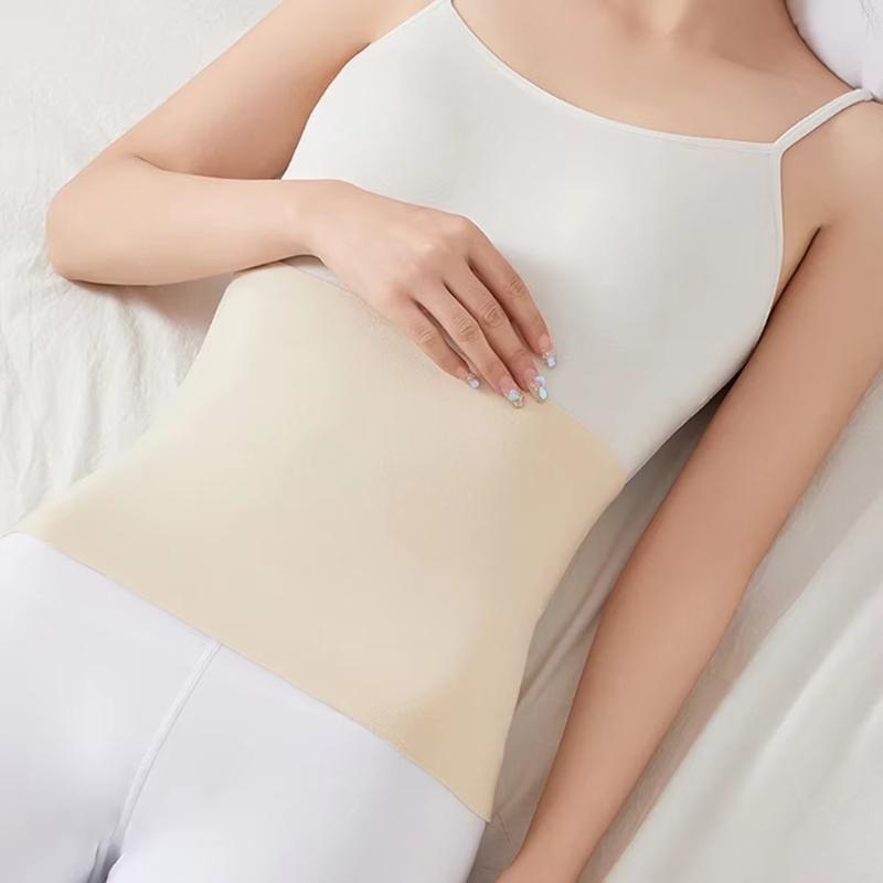 Scaldamidolla Foderato in Pile Fascia Lombare Termica Morbida Protezione Addominale Calda Foderata in Pile per Uomo Donna Uso Autunno Inverno