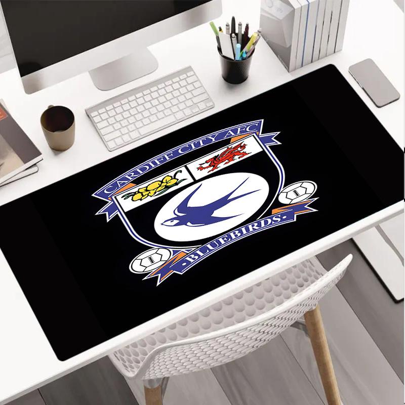 Cardiff City Afc Crest Mouse pad Mouse pad, Gaming Mouse Pad, keyboard pad, Desk Decor for computer notebook Fan Gift Birthday Gift