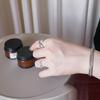 Geometric Irregular Hollow Chain Twisted Open Women's Ring - INS Style Niche Creative Personality Index Finger Ring