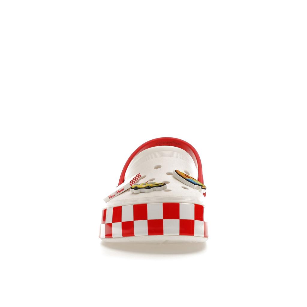Toy Story x Crocs Zueco Off-Court Pizza Planet Zapatillas para Mujer Blanco 209816-100
