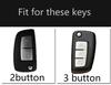 Interior Mouldings ABS plastic+silicone Car Key Fob Case Cover For Nissan X-Trail T32 Rogue Juke F15 Qashqai J11 Murano MAXIMA A