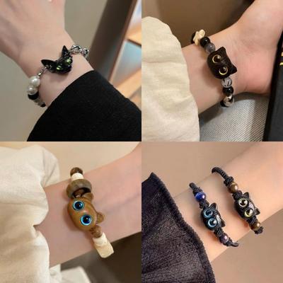 Persönlichkeit Temperament Vielseitig Cartoon Spaß Armband Damen Nische Design Sinn Handgefertigter Perlen Schmuck