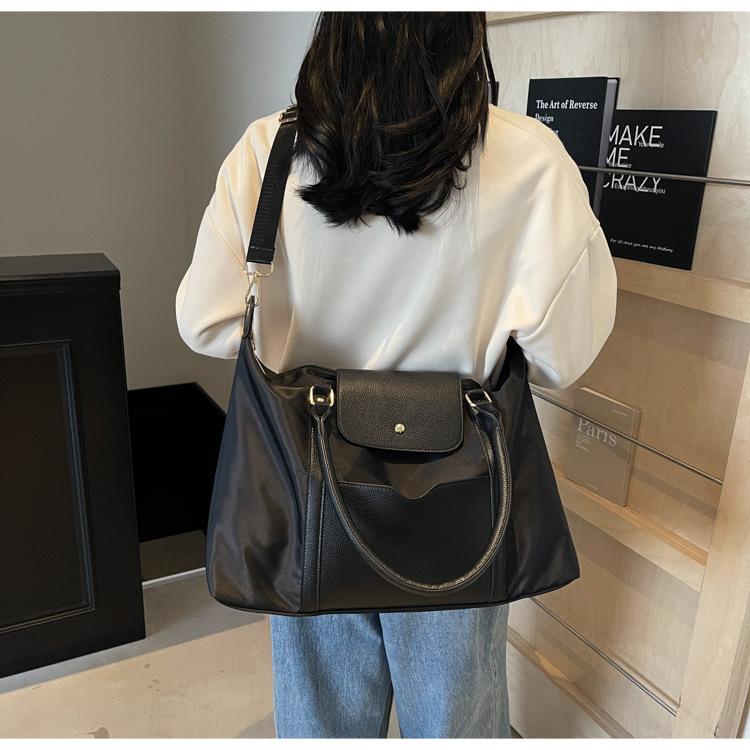 Neue große Tragetasche Mode weiches Leder lässige Damenhandtasche Umhängetasche große Kapazität Tragetasche große Tasche