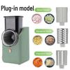 Electric Vegetable Chopper & Slicer: Cutter, Grater, Potato Slicer