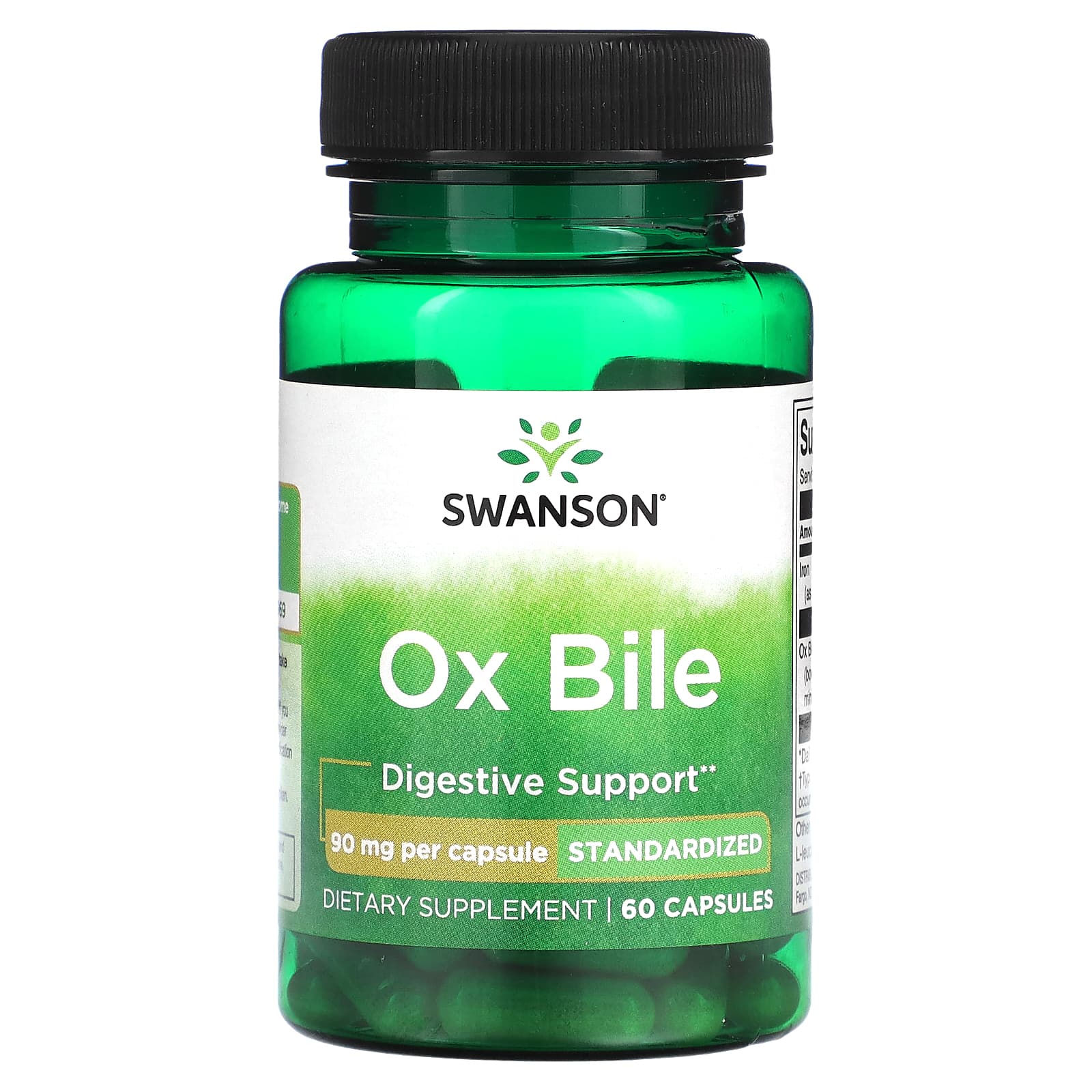 

Oxbile, 90Mg, 60 Capsules