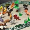 53pcs/set Educational Toys Animal  Figure Simulation Animal Animal World Zoo Model Animal Model
