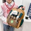 Children's School Bag New Lightweight Weight Weight Reduction Boys and Girls Backpack Large, Medium and Small Class Backpack Large Capacity