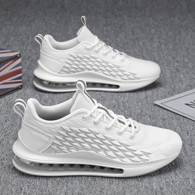 High Quality Sneakers Male Trend Platform Shoes Men Casual Black Sport Walking Sneakers Trainer 2025 Lace Up Running Shoes 48