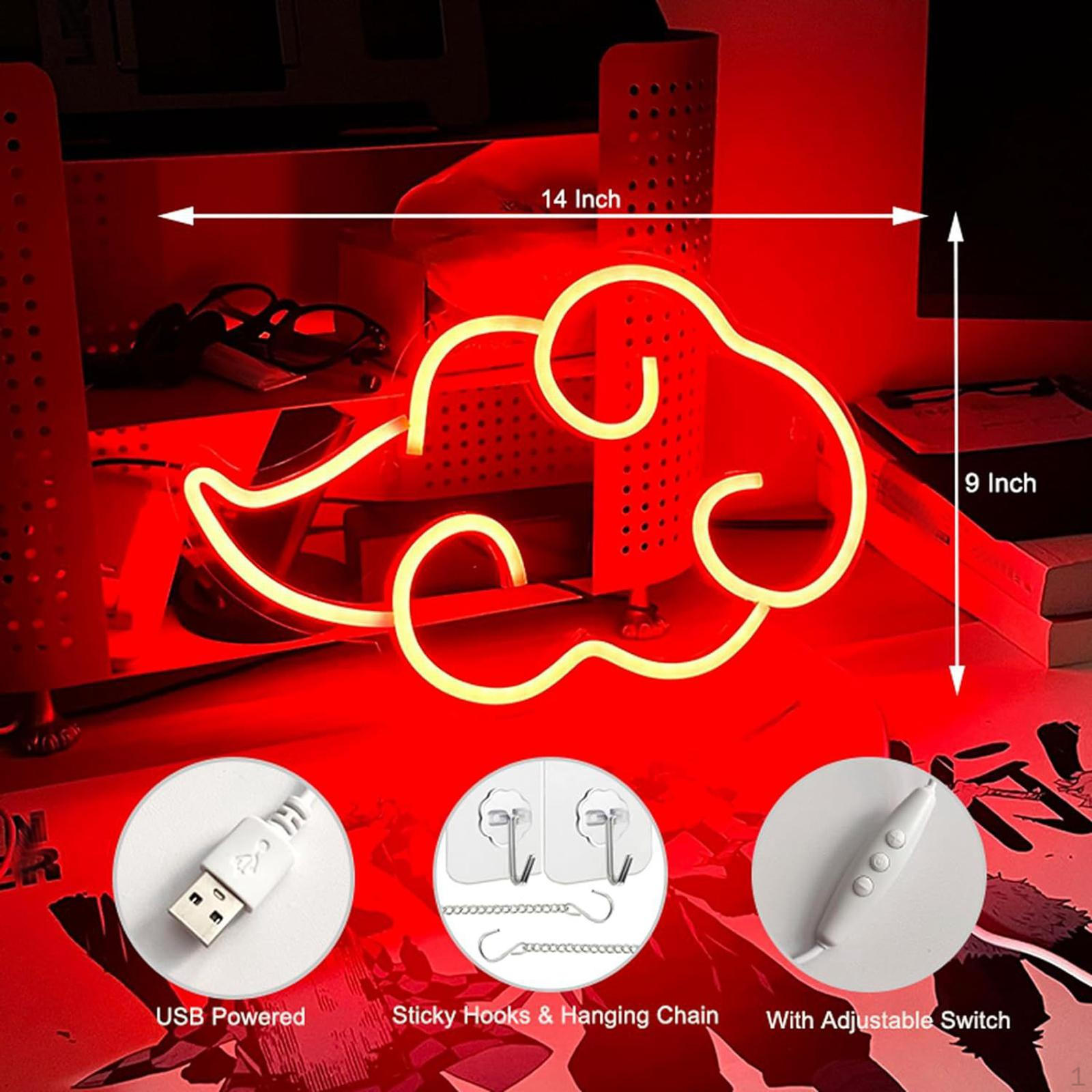 

Облако неоновые огни вечерние украшения подвесной ночник с питанием от USB настенный декор для новоселья