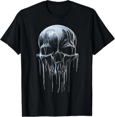 Skull Fantasy Drawing Artwork Painting Graphic Art Skull T-Shirt
