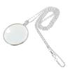 5x Magnifier Pendant Gift Portable Monocle Sturdy Necklace Magnifying Glass  Reading Newspaper