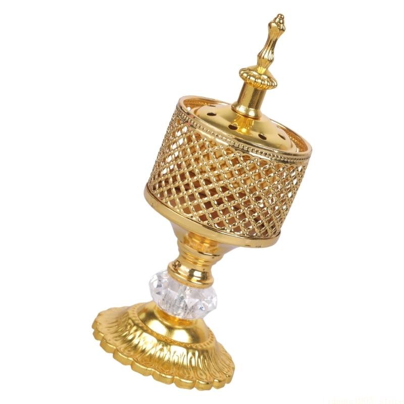 QX2E Metal Incenses Burners With Stable Base For Home Decoration Holder