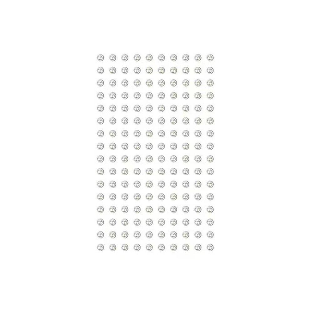 Self Adhesive Flatback Pearl Stickers Limitation Pearls Eyebrow Eyeshadow Decals Hair Face Makeup