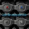3D Steer Wheel Emblem Sticker Car Steering Wheel Sticker Car Interior Emblem Car Accessories For XC90 V90 V60 XC60 V40 S80