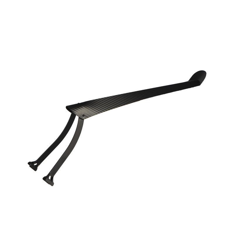 Ultra-light Foldable Bicycle Rear Mudguard - Carbon Pattern Waterproof Fender for Mountain  Road Bikes