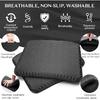 Gel Seat Cushion, for Long Sitting -Double Thick Gel Seat Cushion Breathable Honeycomb Chair Cushion with Non-Slip Cover for Office Chair Car,