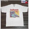 DEFTONES 2025 Tour T-Shirt Unisex Baumwolle Vollgröße Weißes Baumwoll-T-Shirt