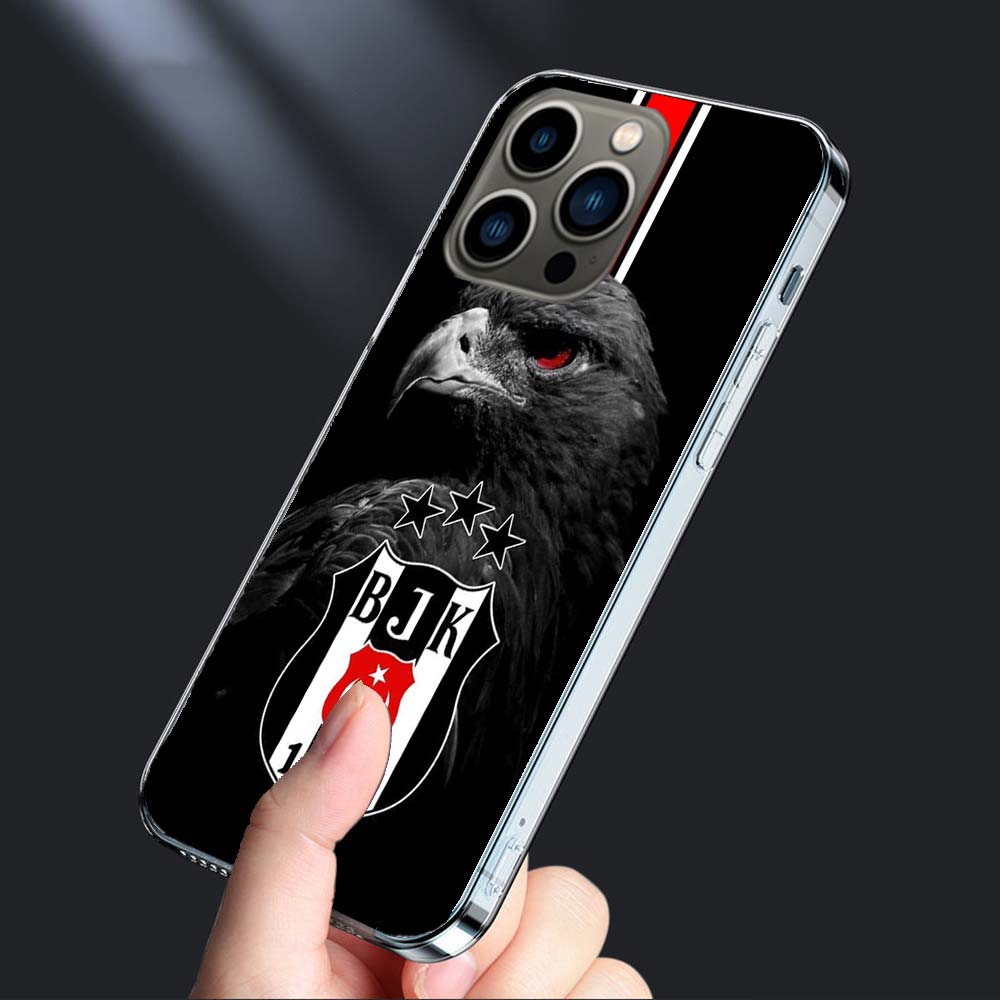 

Fashion Besiktas BJK Phone Case For Iphone 16E 15 Pro 14 Plus 17Air 16 17 Pro Max 12 13 Mini X XS XR 7 8 SE2020 Capa Cute Cover iPhone 17
