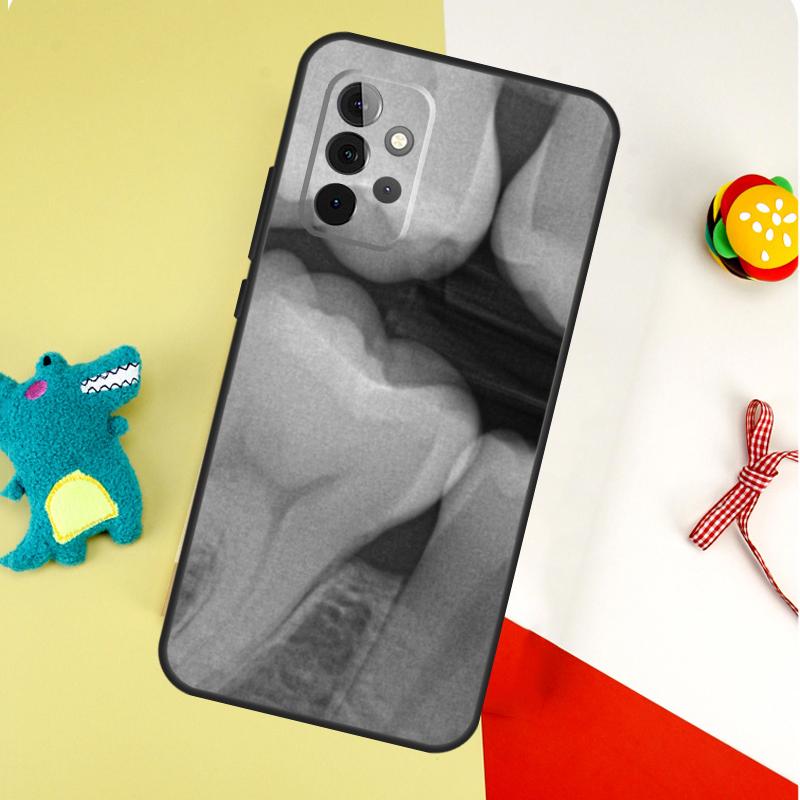 Dentist Dental Dent Tooth For Samsung Galaxy A54 A34 A14 A55 A35 A15 A53 A33 A13 A05 A06 A16 A22 A32 A52 Phone Case