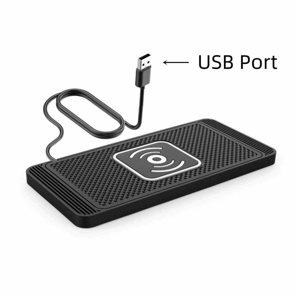 Fast Charging Car Wireless Charger 15W Car Charging Pad Wireless Car Charger  Interior Accessories