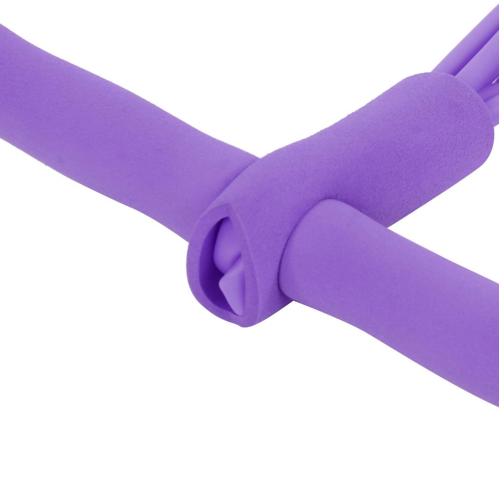 4 Tube Elastic Pull Rope Sit Up Training Pedal Resistance Band   Stretching Fitness Equipment