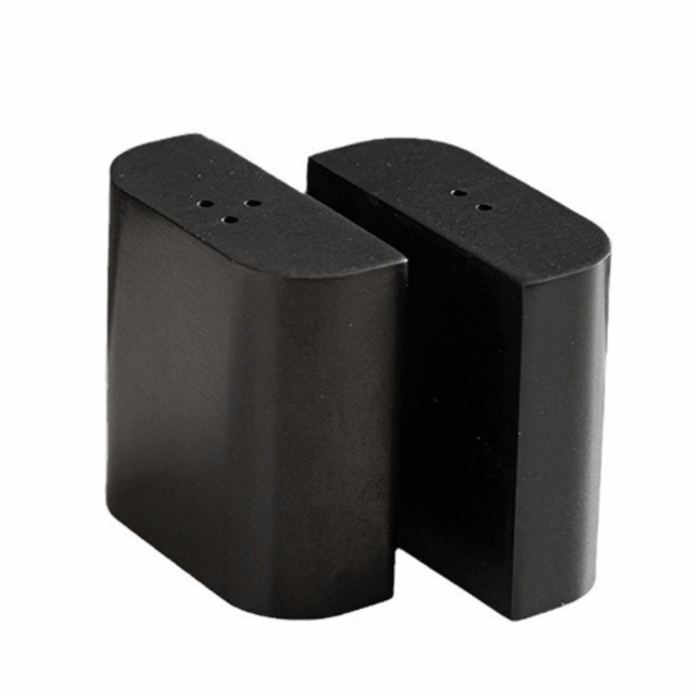 

304 Stainless Steel BBQ Seasoning Bottle Drop-resistant Unbreakable Condiment Bottle Stainless Steel Spice Jar Restaurant чорний