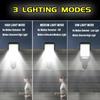 1/2 Motion Sensor Solar Rechargeable Street Lamp Outdoor Wall Lamp for Courtyard and Porch Lighting Decoration Light
