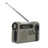 Notradio Tragbarer SOS-Alarm Große Speicherkapazität FM AM SW Solarladung Vollband