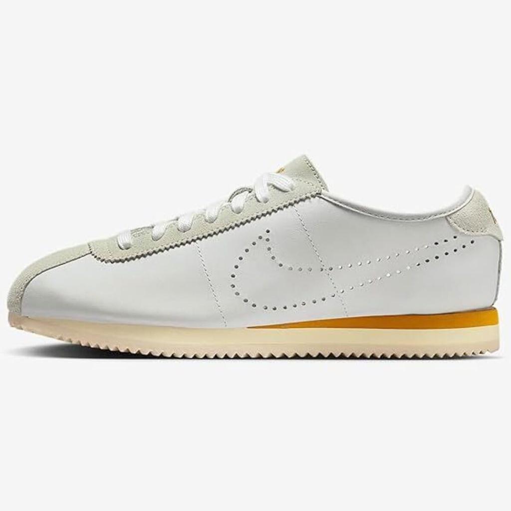 Nike Cortez Couro W Cortez Tamanho Couro, Branco/Osso Claro/Leite de Coco/Bronze, HQ1841-100, 24.5cm