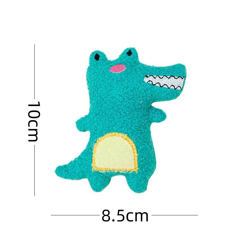 New Cats Natural Catnip Plush Toy Dinosaurs Penguins Mice Bite Chew Molar Tooth Interactive Game Cat Accessories Pet Dog Cat