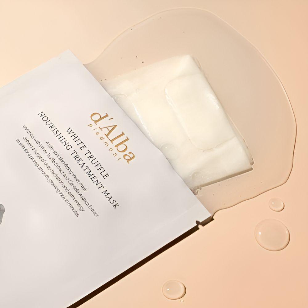 d'Alba White Truffle Nourishing Mask 25ml 5pcs Vegan Glow Treatment