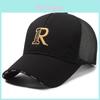 Summer Uv Protection Baseball Cap With Breathable Mesh For Outdoor Travel And Hiking