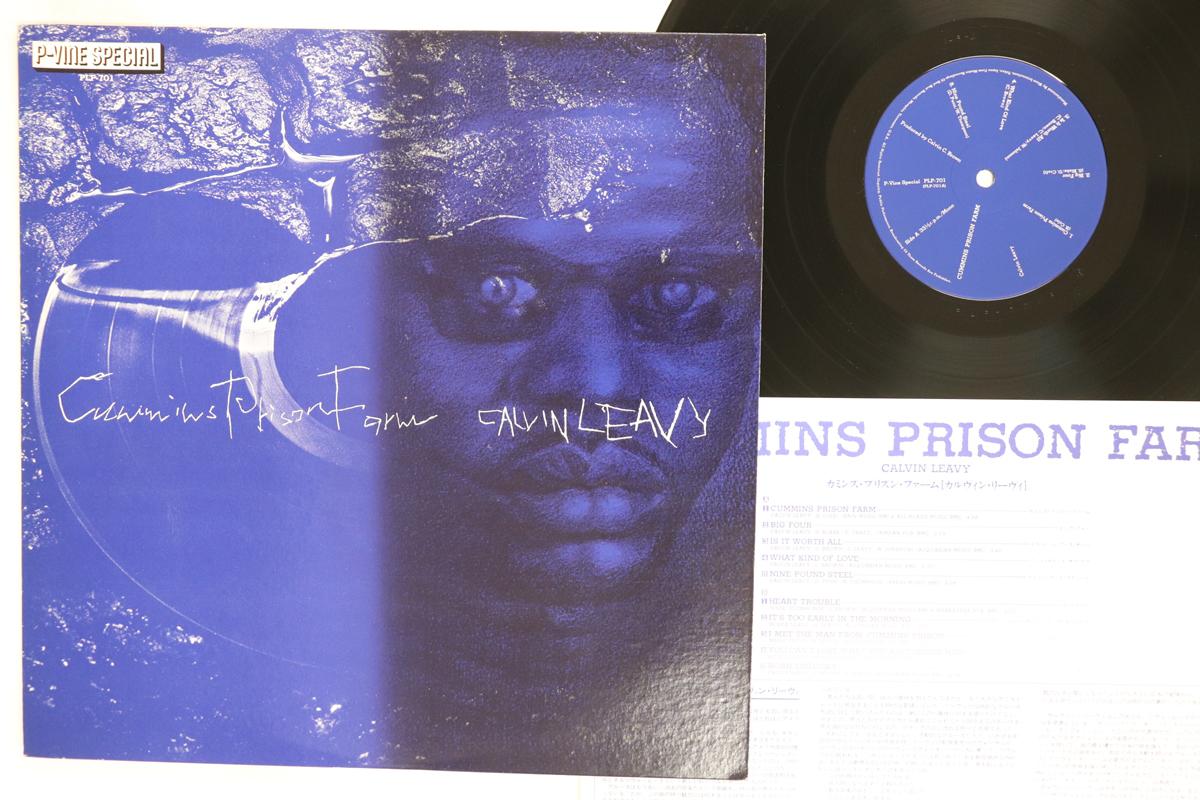 

LP Record CALVIN LEAVY Cummins Prison Farm PLP701 PVINE SPECIAL 1976 Japan Blues Used