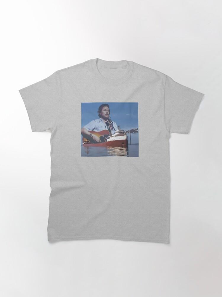 Gordon Lightfoot Gordon Lightfoot and Edmund Fitzgerald Classic T-Shirt