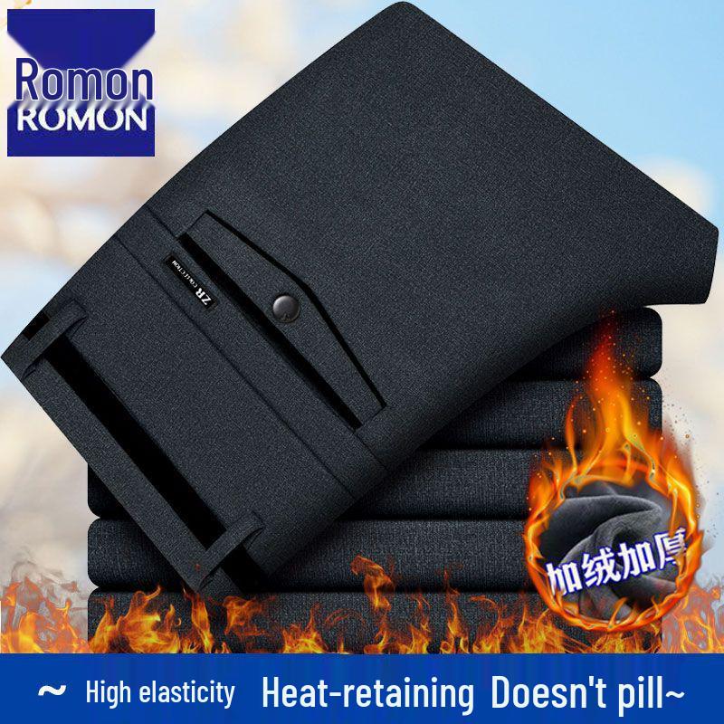 Pánské trendy značkové 2025 podzim/zima plus sametové tepláky - volné, všestranné, sportovní ležérní kalhoty