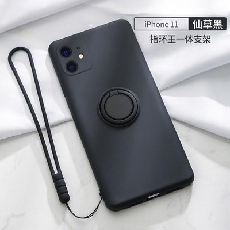 Liquid Silicone Phone Case With Ring Stand IPhone 15 Ultra 14 Pro Max 13 12 11 X Series Full Cover Shockproof Magnetic