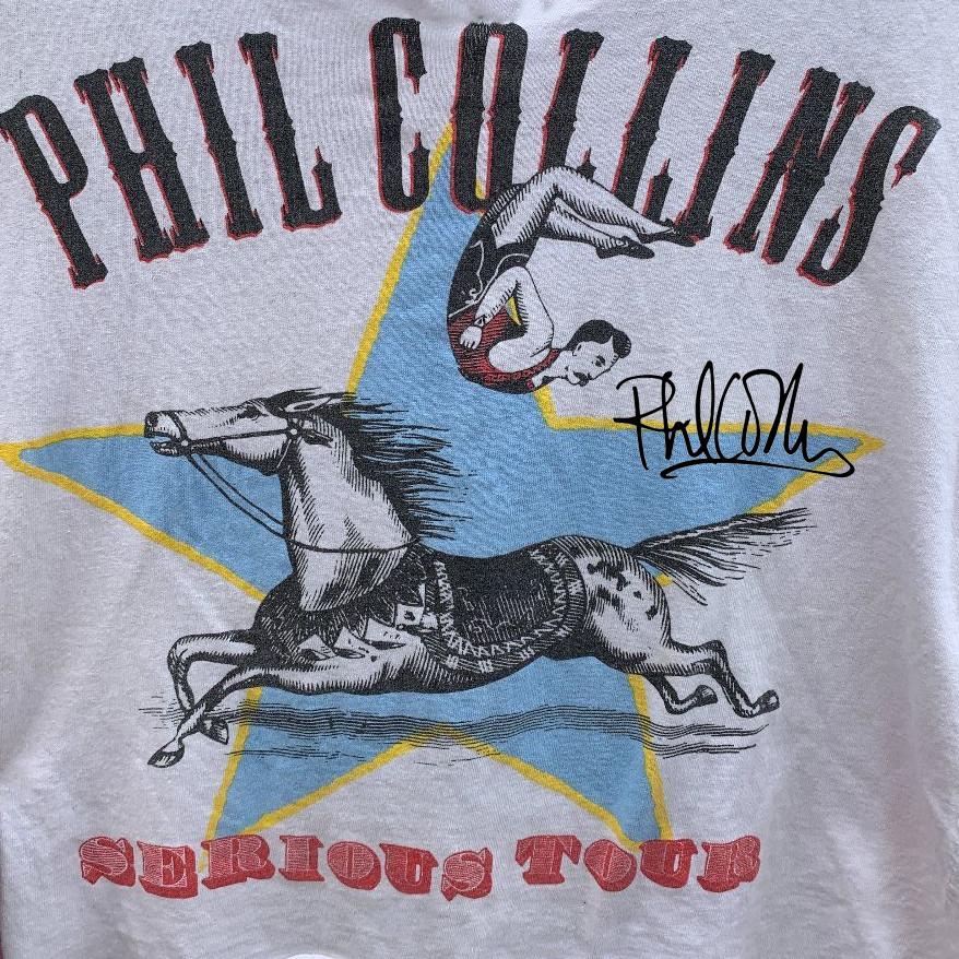 Rare Phil Collins Singer Collection Tour 1990 All Size S to 5XL T-SHIRT XXXL