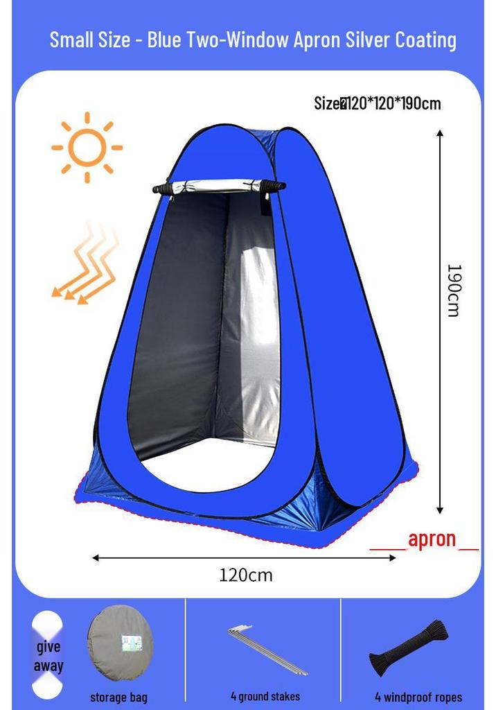 Portable Outdoor Shower & Changing Tent for Camping