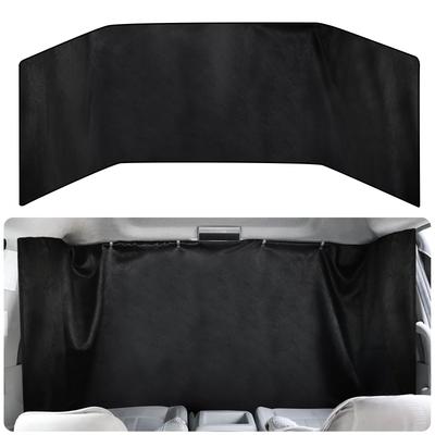 Yzxym Car Sunshade Magnetic Blackout Magnetic Car Camping Privacy 260cm X Curtain, Fabric, Adhesive, Accessories, Protection, 90cm, Black, CL-BD-98BK