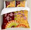 Japanese Bedding Set For Bedroom Bed Home Branch Of A Flourishing Sakura Tree Flowers Cher Duvet Cover Quilt Cover Pillowcase