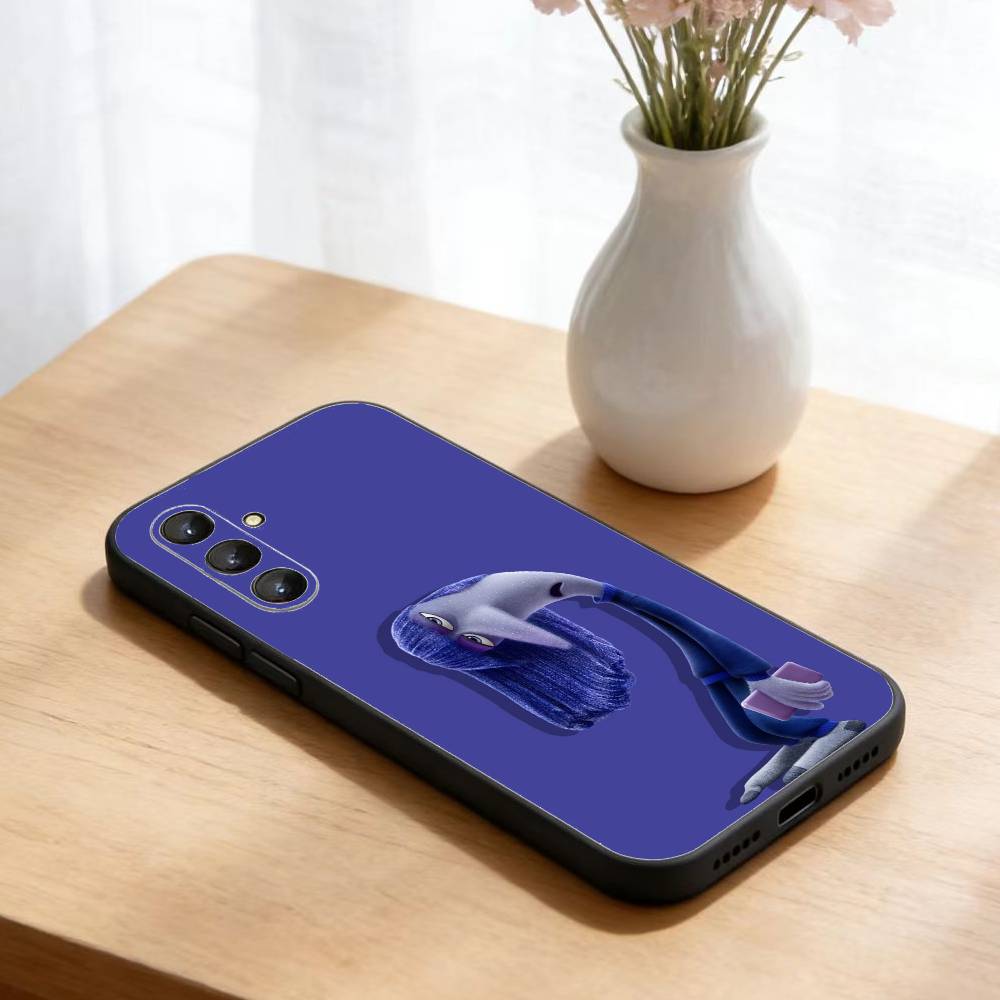 Adventure Anime Inside Out  Phone Case For Samsung Galaxy A73,A21s,A22,A31,A52,A53,A71,A41Soft Black Shell