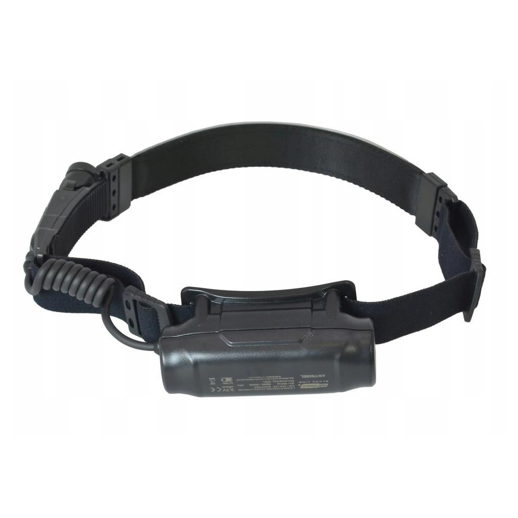 AW Tools Black Line Rechargeable Headlamp