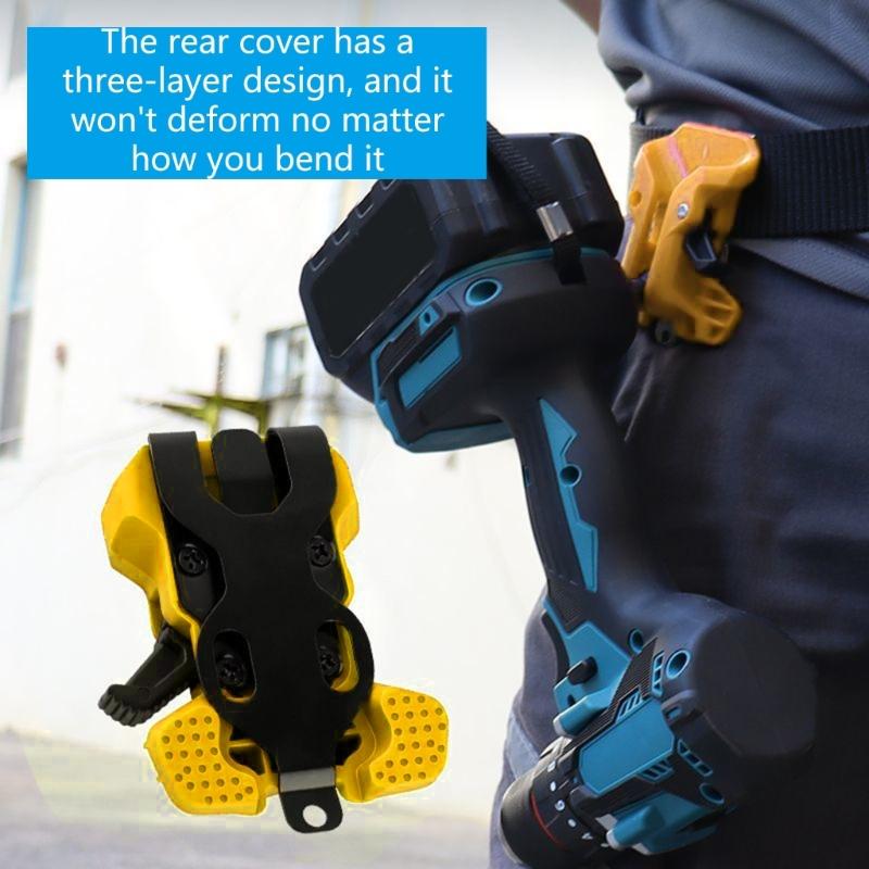Ergonomic Power Tool Carriers Drill Holder Belt Clip,Hook Holsters for Cordless Electric Drill Hammer Wrench