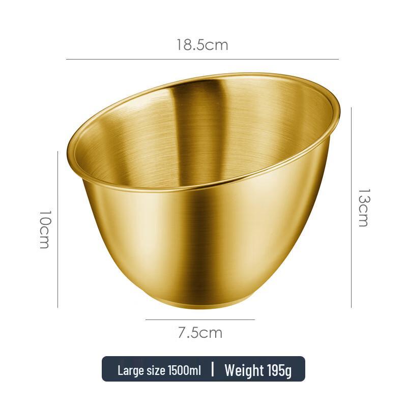 Multipurpose Stainless Steel Serving Bowl