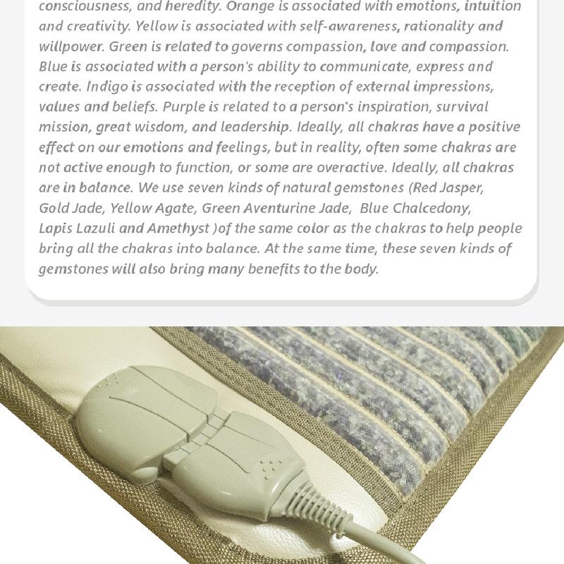150×50cm Podložka z bio-krystalů s magnetickým polem a technologií PEMF - Energetická čakra, fotonová masážní podložka, vyhřívací podložka