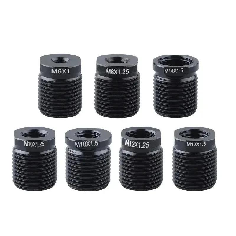 1pcs Aluminum Shift Knob Adapter Converter Female Threaded for M8 M10 Car Tuning Handle Parts Auto Parts